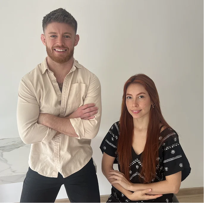 Bradley and Susana - Wanaka Wallpapering Team