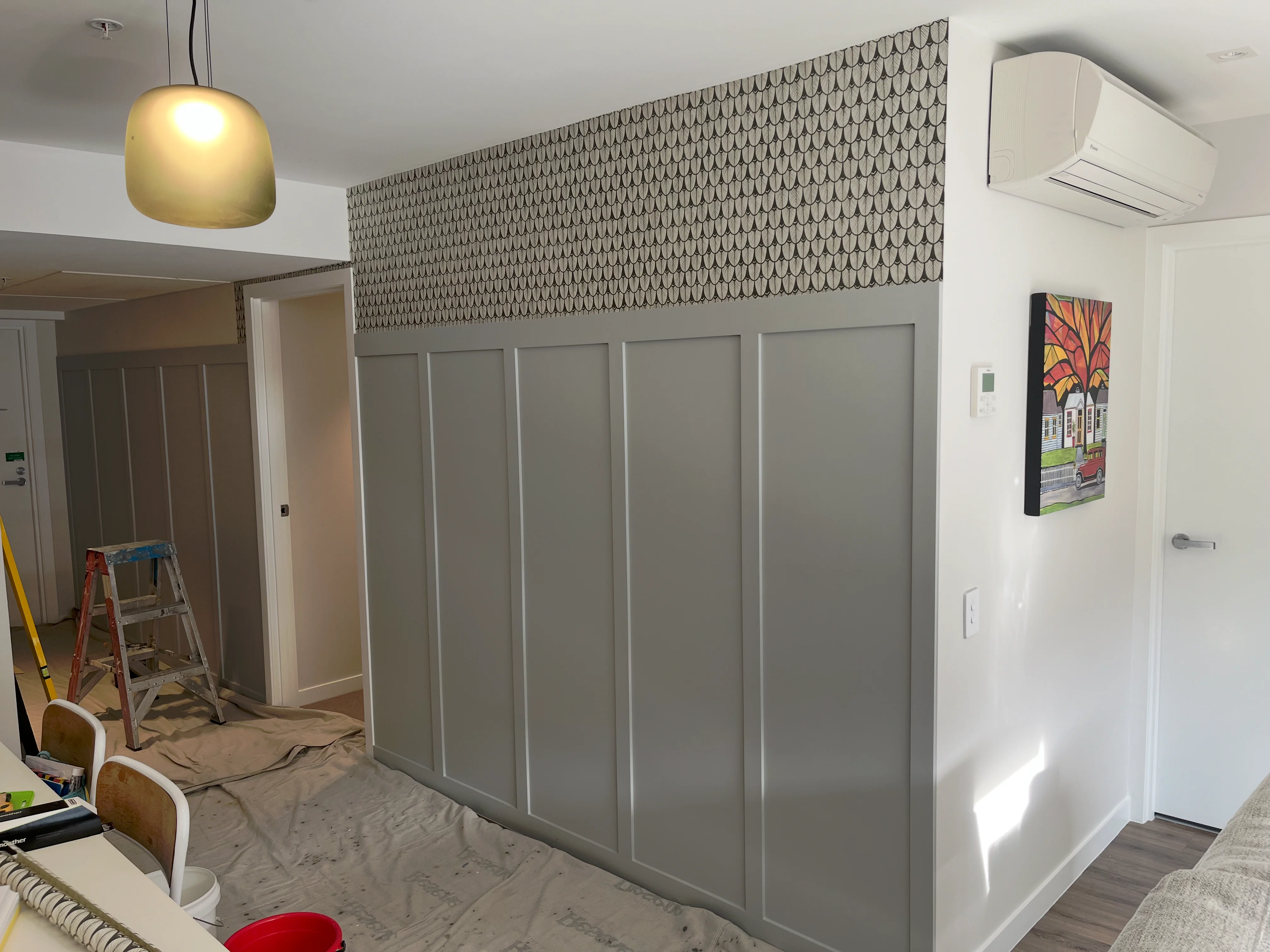 wallpaper feature wall arthurs point